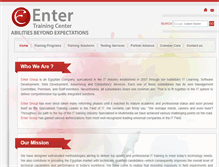 Tablet Screenshot of entergroup.org